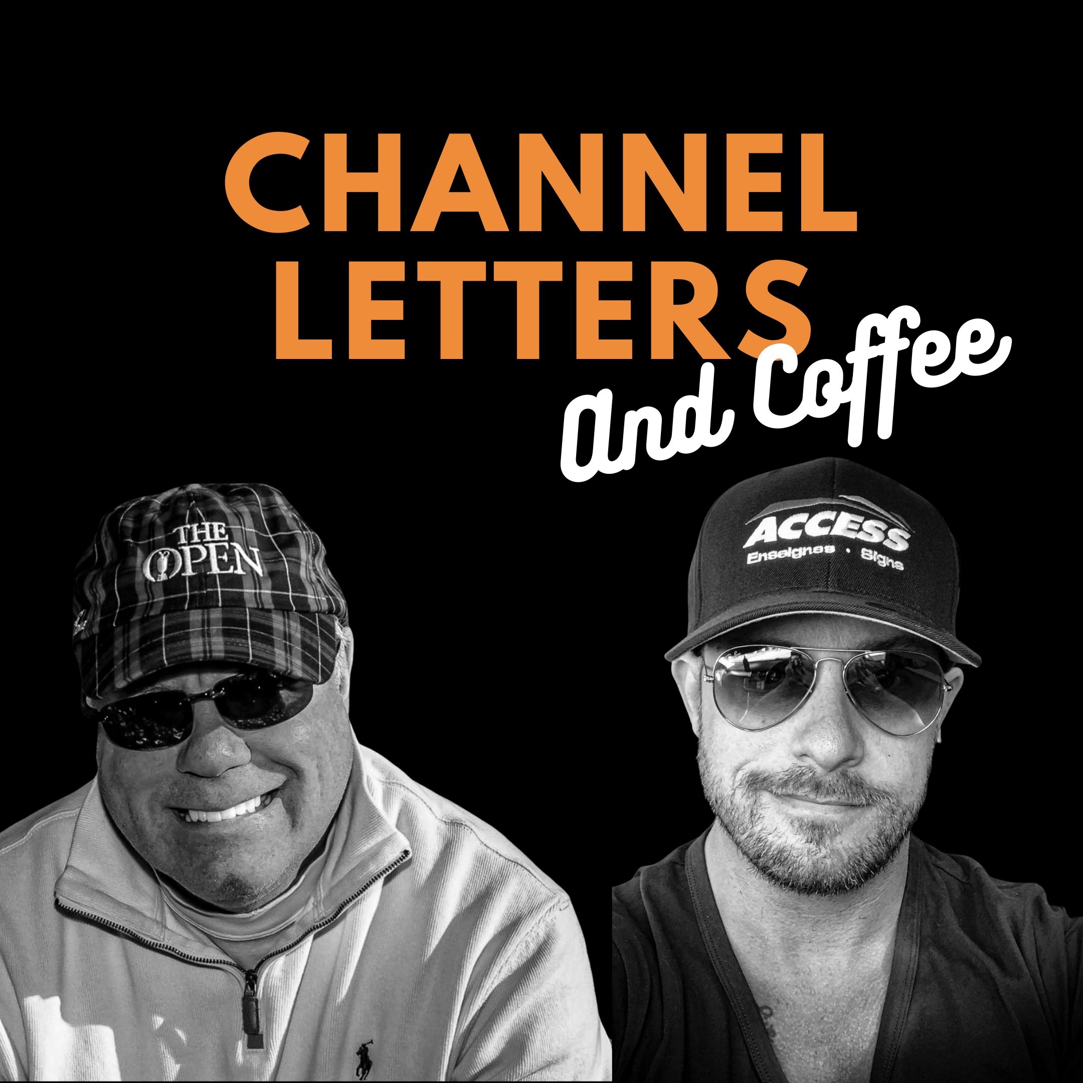 Clip video Channel Letters and coffee